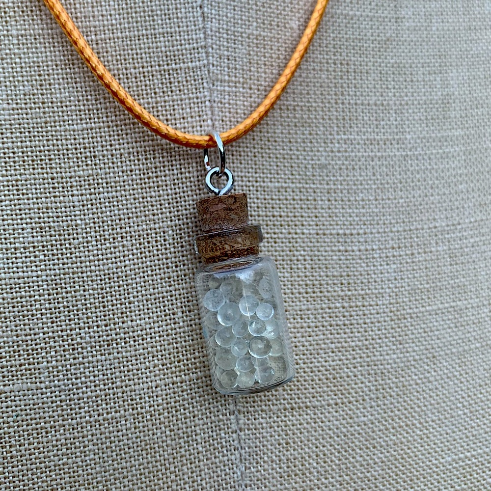 Handmade Bottled Up Emotions Necklace
